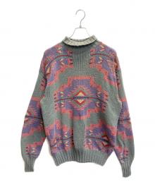 POLO COUNTRY（ポロカントリー）の古着「コットンニットセーター」｜グリーン