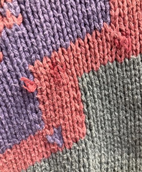 POLO COUNTRY（ポロカントリー）POLO COUNTRY (ポロカントリー) コットンニットセーター グリーン サイズ:Lの古着・服飾アイテム