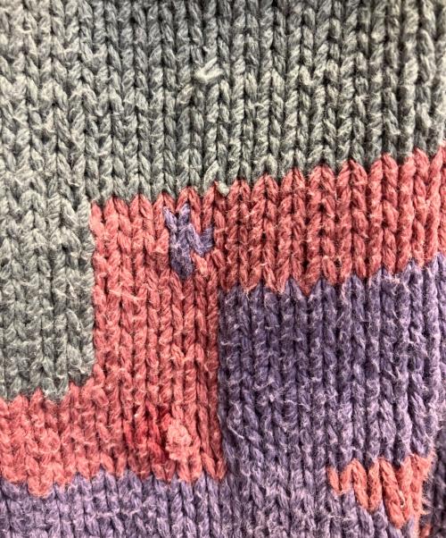 POLO COUNTRY（ポロカントリー）POLO COUNTRY (ポロカントリー) コットンニットセーター グリーン サイズ:Lの古着・服飾アイテム