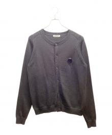 NKNIT（ンニット）の古着「ハートホールカーディガン」｜ブラック