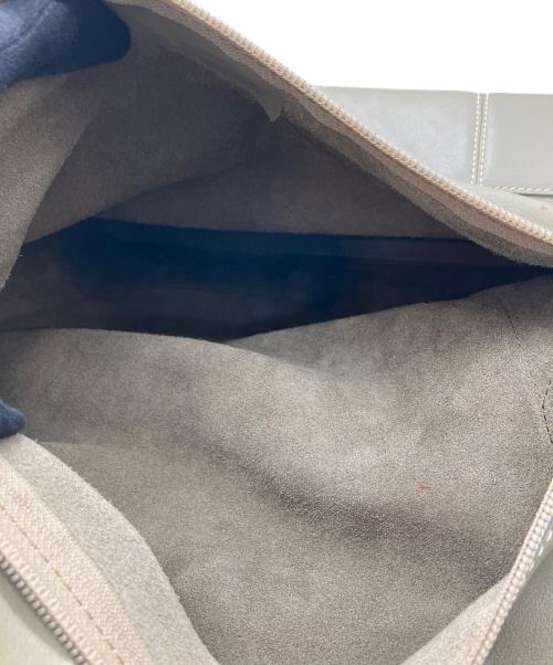 LOEWE（ロエベ）LOEWE (ロエベ) レザーショルダーバッグ グリーンの古着・服飾アイテム