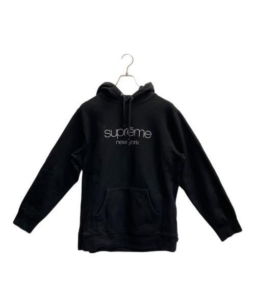SUPREME（シュプリーム）SUPREME (シュプリーム) クラシックロゴフーディー ブラック サイズ:Lの古着・服飾アイテム
