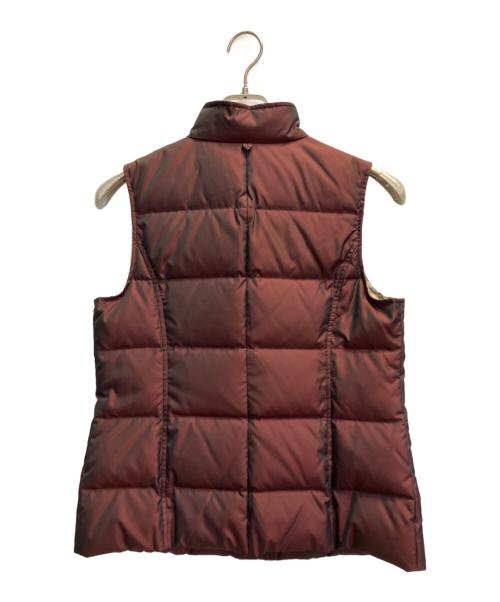 BURBERRY LONDON（バーバリーロンドン）BURBERRY LONDON (バーバリーロンドン) ダウンベスト ワインレッド サイズ:9の古着・服飾アイテム