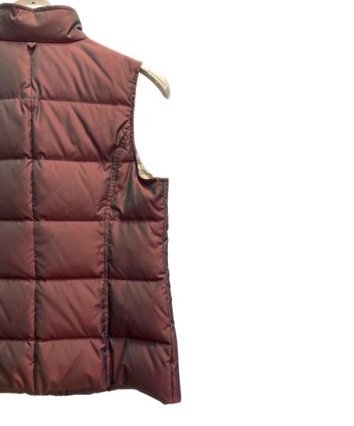 BURBERRY LONDON（バーバリーロンドン）BURBERRY LONDON (バーバリーロンドン) ダウンベスト ワインレッド サイズ:9の古着・服飾アイテム