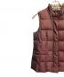 BURBERRY LONDON (バーバリーロンドン) ダウンベスト ワインレッド サイズ:9：12000円