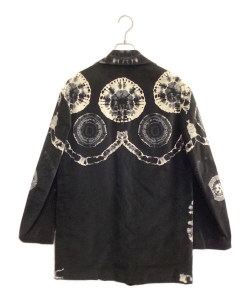 DRIES VAN NOTEN（ドリスヴァンノッテン）DRIES VAN NOTEN (ドリスヴァンノッテン) タイダイテーラードジャケット ブラック サイズ:Ｍの古着・服飾アイテム