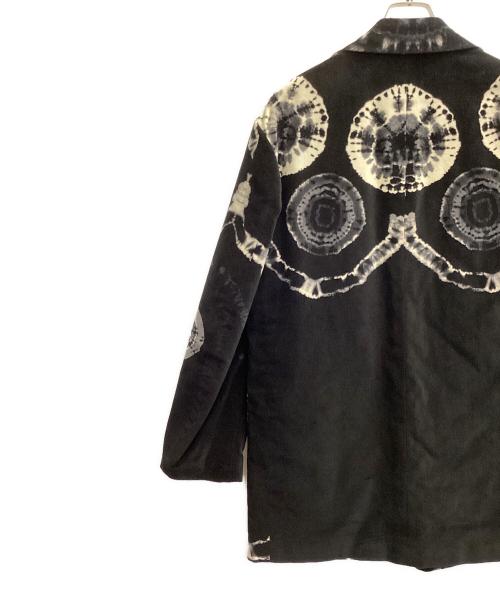 DRIES VAN NOTEN（ドリスヴァンノッテン）DRIES VAN NOTEN (ドリスヴァンノッテン) タイダイテーラードジャケット ブラック サイズ:Ｍの古着・服飾アイテム