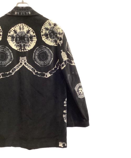 DRIES VAN NOTEN（ドリスヴァンノッテン）DRIES VAN NOTEN (ドリスヴァンノッテン) タイダイテーラードジャケット ブラック サイズ:Ｍの古着・服飾アイテム