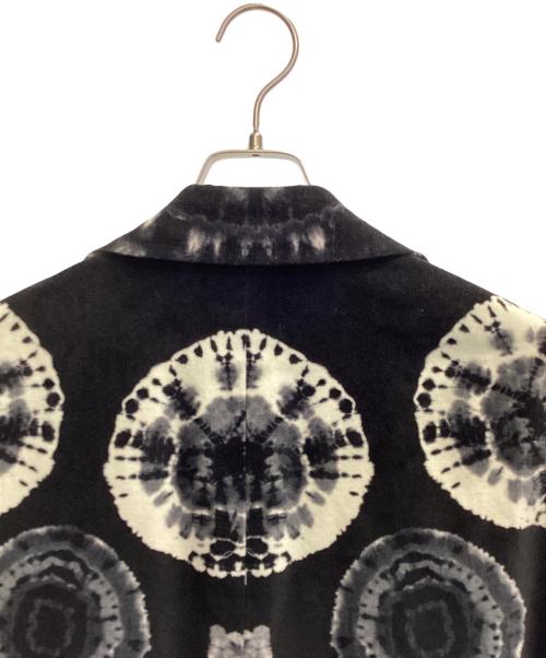 DRIES VAN NOTEN（ドリスヴァンノッテン）DRIES VAN NOTEN (ドリスヴァンノッテン) タイダイテーラードジャケット ブラック サイズ:Ｍの古着・服飾アイテム