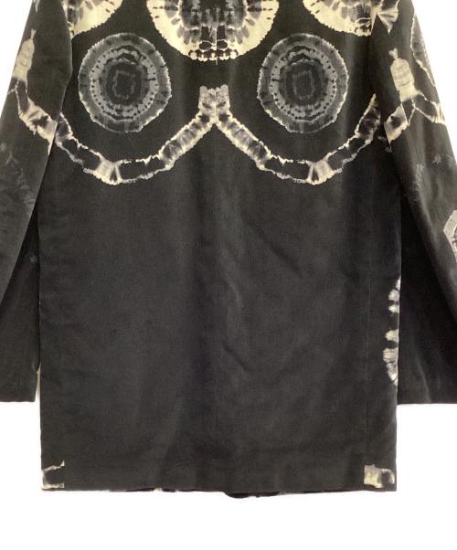 DRIES VAN NOTEN（ドリスヴァンノッテン）DRIES VAN NOTEN (ドリスヴァンノッテン) タイダイテーラードジャケット ブラック サイズ:Ｍの古着・服飾アイテム