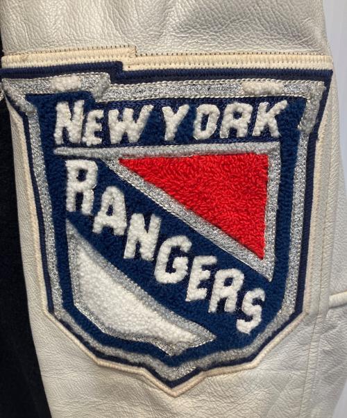 HEWITT（ヒューイット）HEWITT (ヒューイット) BACKDROP (バックドロップ) スタジャン ネイビー サイズ:40の古着・服飾アイテム