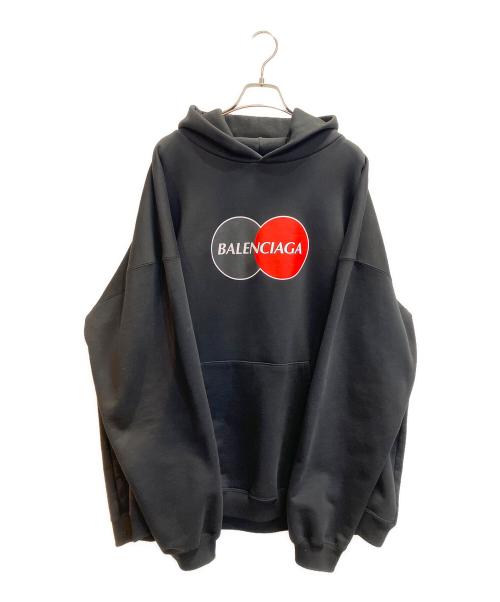 BALENCIAGA（バレンシアガ）BALENCIAGA (バレンシアガ) プルオーバーパーカー ブラック サイズ:Sの古着・服飾アイテム