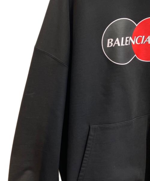 BALENCIAGA（バレンシアガ）BALENCIAGA (バレンシアガ) プルオーバーパーカー ブラック サイズ:Sの古着・服飾アイテム