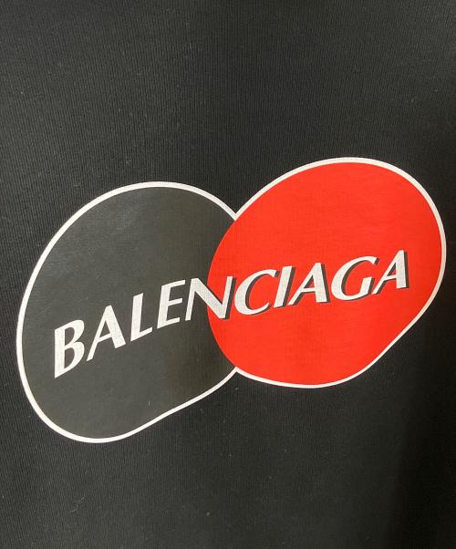 BALENCIAGA（バレンシアガ）BALENCIAGA (バレンシアガ) プルオーバーパーカー ブラック サイズ:Sの古着・服飾アイテム