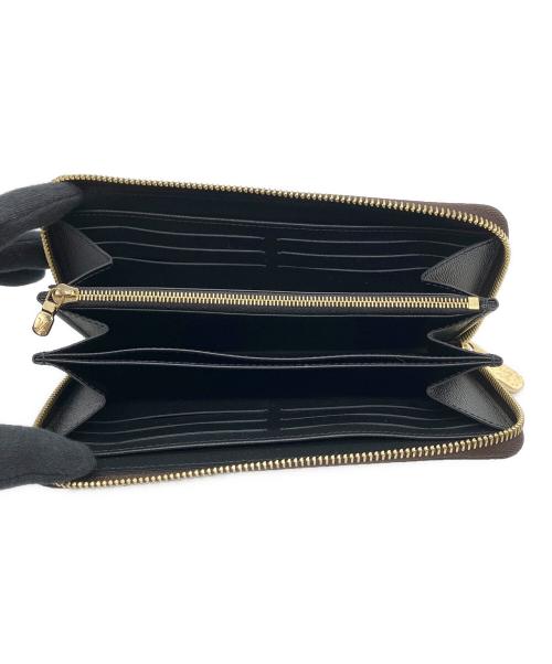 LOUIS VUITTON（ルイ ヴィトン）LOUIS VUITTON (ルイ ヴィトン) ラウンドファスナー財布 ブラウンの古着・服飾アイテム