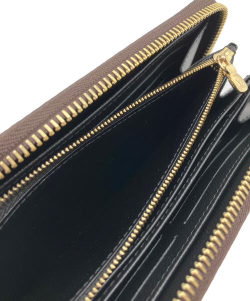 LOUIS VUITTON（ルイ ヴィトン）LOUIS VUITTON (ルイ ヴィトン) ラウンドファスナー財布 ブラウンの古着・服飾アイテム