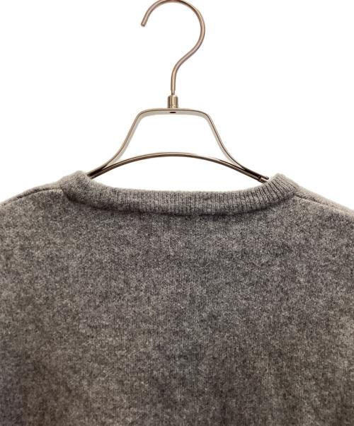 Mardi Mercredi（マルディメクルディ）Mardi Mercredi (マルディメクルディ) 薄手ニット グレー サイズ:FREEの古着・服飾アイテム