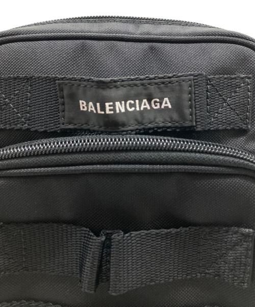 BALENCIAGA（バレンシアガ）BALENCIAGA (バレンシアガ) ボディバッグ ブラックの古着・服飾アイテム