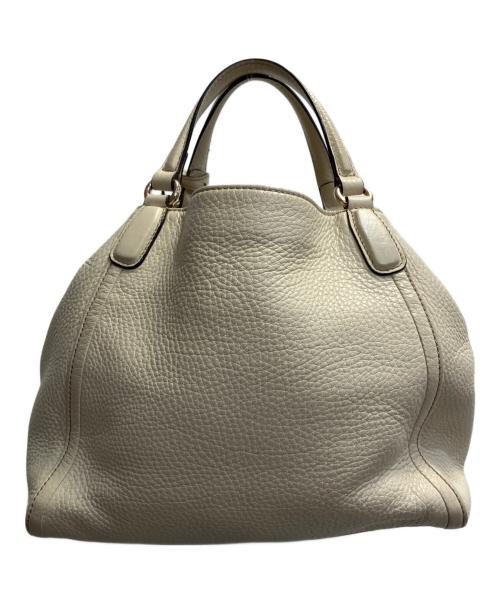 GUCCI（グッチ）GUCCI (グッチ) ソーホー インターロッキングGバッグ  ホワイトの古着・服飾アイテム