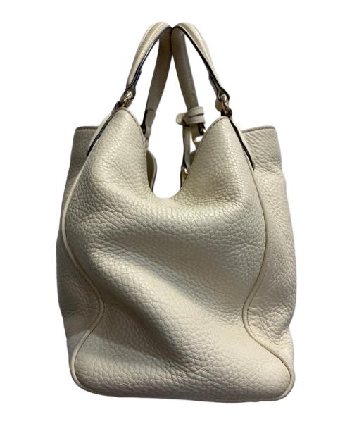 GUCCI（グッチ）GUCCI (グッチ) ソーホー インターロッキングGバッグ  ホワイトの古着・服飾アイテム