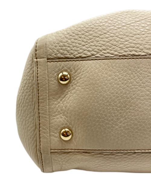 GUCCI（グッチ）GUCCI (グッチ) ソーホー インターロッキングGバッグ  ホワイトの古着・服飾アイテム