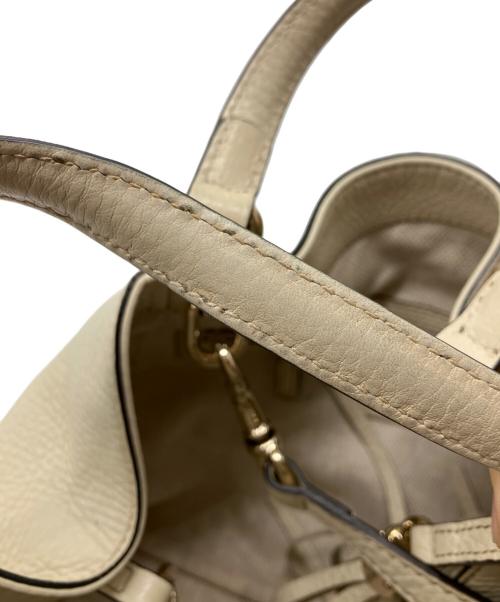 GUCCI（グッチ）GUCCI (グッチ) ソーホー インターロッキングGバッグ  ホワイトの古着・服飾アイテム