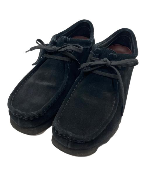 CLARKS ORIGINALS（クラークス オリジナルズ）Clarks Originals (クラークス オリジナルズ) ワラビーシューズ ブラック サイズ:8の古着・服飾アイテム