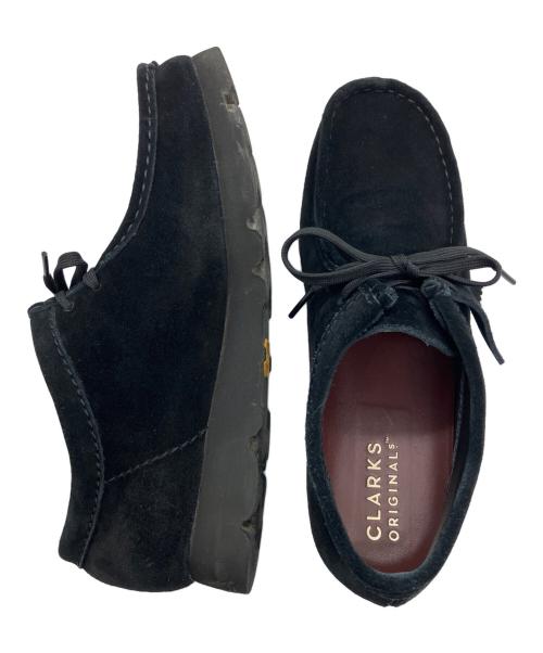 CLARKS ORIGINALS（クラークス オリジナルズ）Clarks Originals (クラークス オリジナルズ) ワラビーシューズ ブラック サイズ:8の古着・服飾アイテム