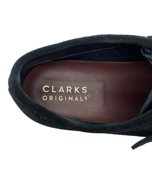 CLARKS ORIGINALS（クラークス オリジナルズ）Clarks Originals (クラークス オリジナルズ) ワラビーシューズ ブラック サイズ:8の古着・服飾アイテム