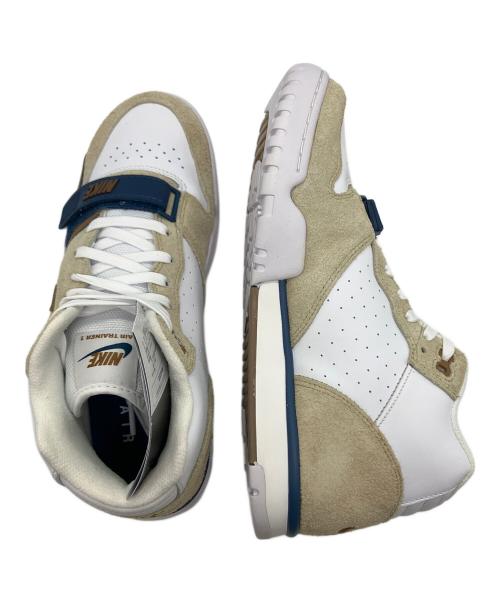NIKE（ナイキ）NIKE (ナイキ) ミッドカットスニーカー ネイビー×ベージュ サイズ:10の古着・服飾アイテム