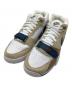 NIKE（ナイキ）の古着「ミッドカットスニーカー」｜ネイビー×ベージュ