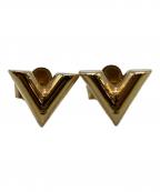 LOUIS VUITTONルイ ヴィトン）の古着「ピアス・エセンシャル V」｜ゴールド