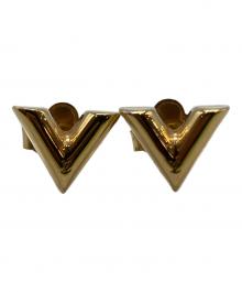 LOUIS VUITTON（ルイ ヴィトン）の古着「ピアス・エセンシャル V」｜ゴールド