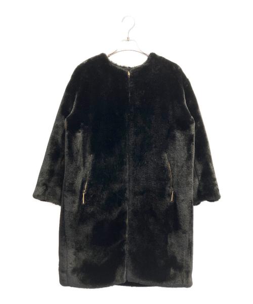 TATRAS（タトラス）TATRAS (タトラス) ノーカラーコート ブラック サイズ:01の古着・服飾アイテム