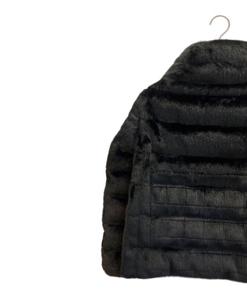 HERNO（ヘルノ）HERNO (ヘルノ) ECO FUR DOWNJACKET ブラック サイズ:40の古着・服飾アイテム
