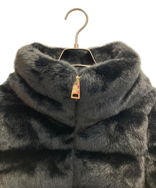 HERNO（ヘルノ）HERNO (ヘルノ) ECO FUR DOWNJACKET ブラック サイズ:40の古着・服飾アイテム