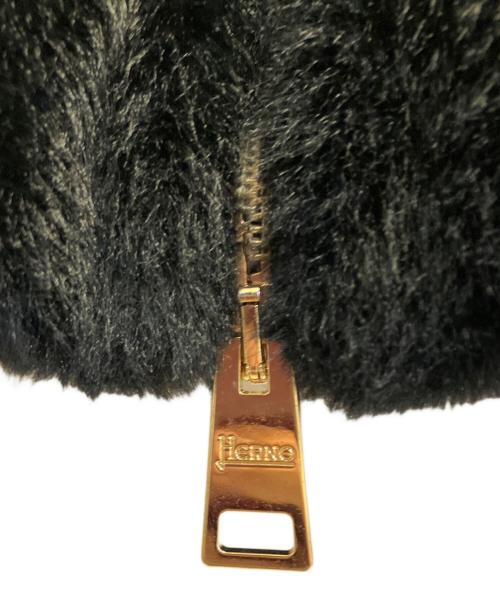 HERNO（ヘルノ）HERNO (ヘルノ) ECO FUR DOWNJACKET ブラック サイズ:40の古着・服飾アイテム