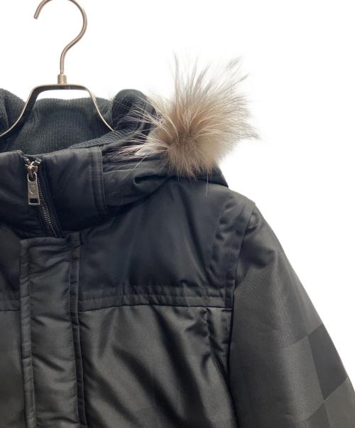 BLACK LABEL CRESTBRIDGE（ブラックレーベル クレストブリッジ）BLACK LABEL CRESTBRIDGE (ブラックレーベル クレストブリッジ) ダウンジャケット ブラック サイズ:Lの古着・服飾アイテム