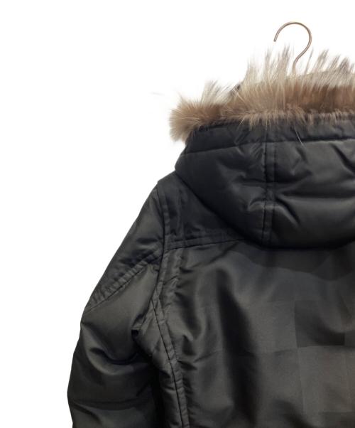 BLACK LABEL CRESTBRIDGE（ブラックレーベル クレストブリッジ）BLACK LABEL CRESTBRIDGE (ブラックレーベル クレストブリッジ) ダウンジャケット ブラック サイズ:Lの古着・服飾アイテム