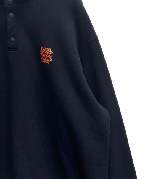 SEESEE（シーシー）SEESEE (シーシー) SNAP PULLOVER ネイビー サイズ:XXLの古着・服飾アイテム