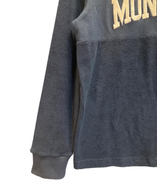 MONCLER（モンクレール）MONCLER (モンクレール) パイルロゴスウェット ネイビー サイズ:Mの古着・服飾アイテム