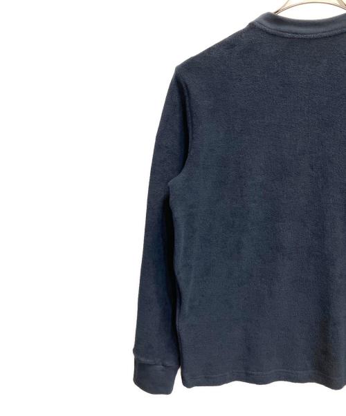 MONCLER（モンクレール）MONCLER (モンクレール) パイルロゴスウェット ネイビー サイズ:Mの古着・服飾アイテム