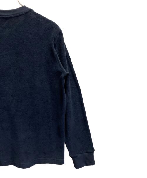 MONCLER（モンクレール）MONCLER (モンクレール) パイルロゴスウェット ネイビー サイズ:Mの古着・服飾アイテム