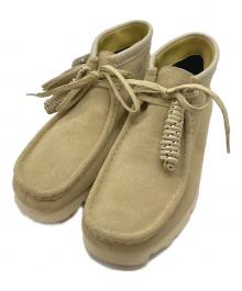 CLARKS ORIGINALS（クラークス オリジナルズ）の古着「ワラビーシューズ」｜ベージュ