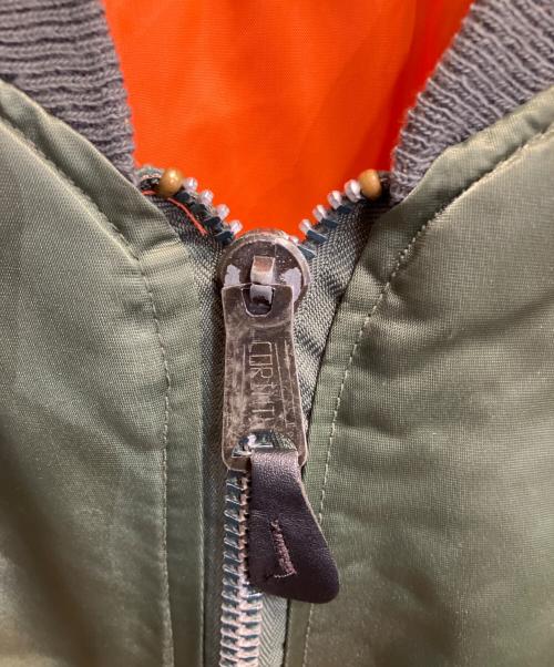 CORINTH MFG. CO.（コリンズ）CORINTH MFG. CO. (コリンズ) MA-1ジャケット カーキ サイズ:Ｍの古着・服飾アイテム