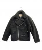 AVIREXアヴィレックス）の古着「ダブルボアライダース」｜ブラック