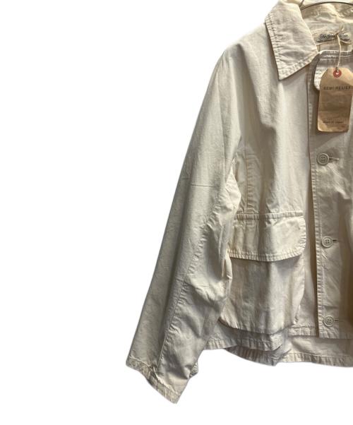 REMI RELIEF（レミレリーフ）REMI RELIEF (レミレリーフ) ネップツイルハンティングジャケット アイボリー サイズ:不明の古着・服飾アイテム