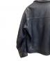 中古・古着 不明 (不明) フライトレザージャケット ネイビー サイズ:FREE：18000円