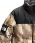 THE NORTH FACE (ザ ノース フェイス) SUPREME (シュプリーム) Fur Print Nuptse Jacket ベージュ サイズ:Ｍ：90000円