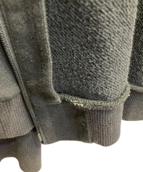 BURBERRY BLACK LABEL（バーバリーブラックレーベル）BURBERRY BLACK LABEL (バーバリーブラックレーベル) ジップパーカー ブラック サイズ:２の古着・服飾アイテム